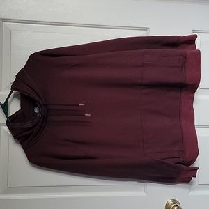 Rock and Republic, men's XL, burgundy hoodie.
